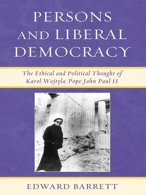 cover image of Persons and Liberal Democracy
